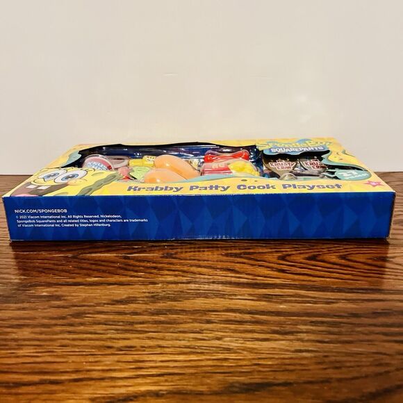 SpongeBob Squarepants Krabby Patty Cook Playset Krusty Krab Nickelodeon 27 Piece - Picture 7 of 8